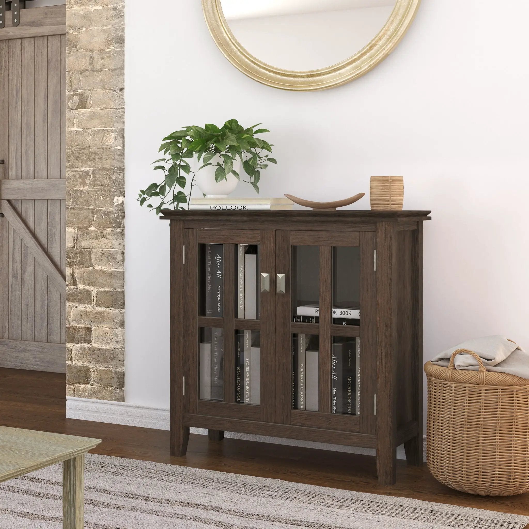 Artisan - Handcrafted Low Storage Cabinet by HouseOfZazla