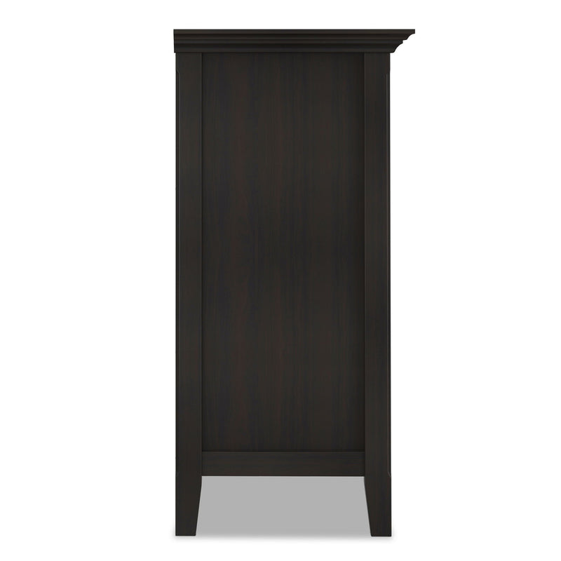 Amherst - 2 Door Storage Cabinet & Adjustable Shelving - Brown by HouseOfZazla
