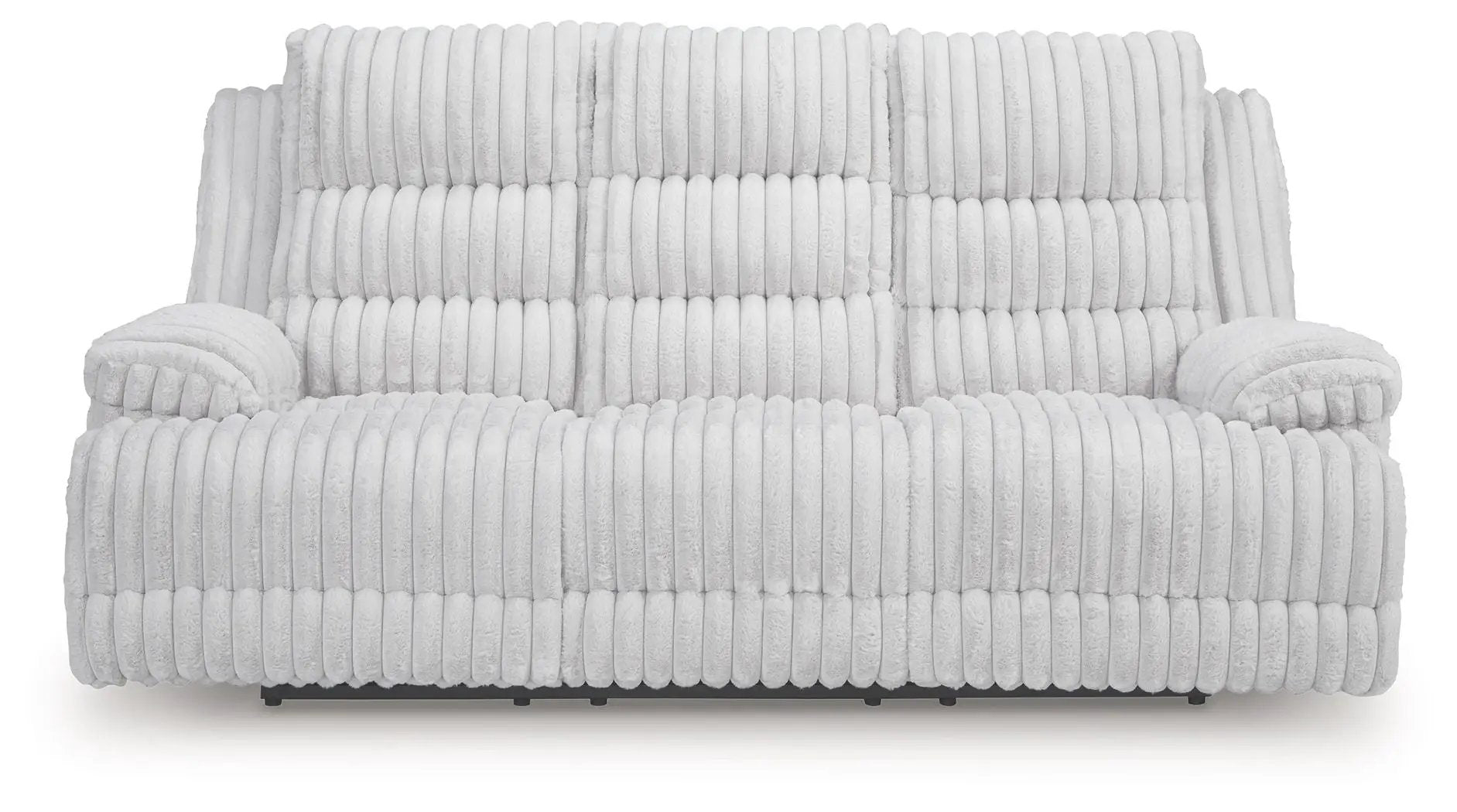 Rhines Falls - Reclining Power Sofa With Drop Down Table - Alloy by Unique Piece Furniture