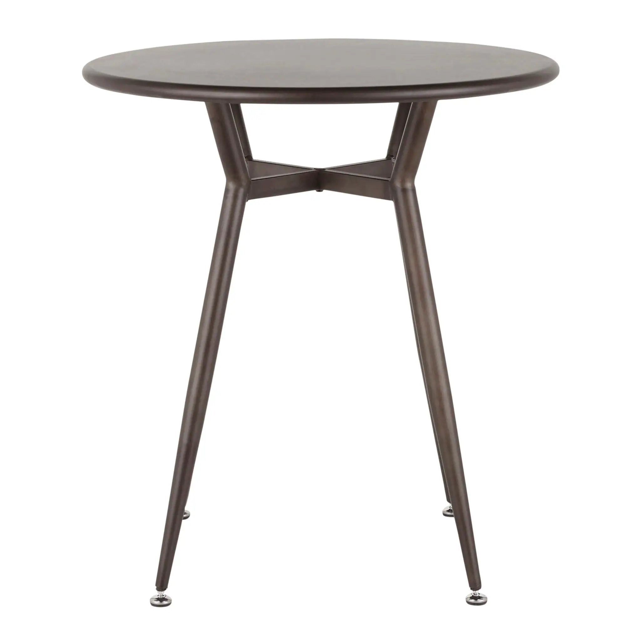 Clara - Industrial Round Dinette Table - Antique by Unique Piece Furniture