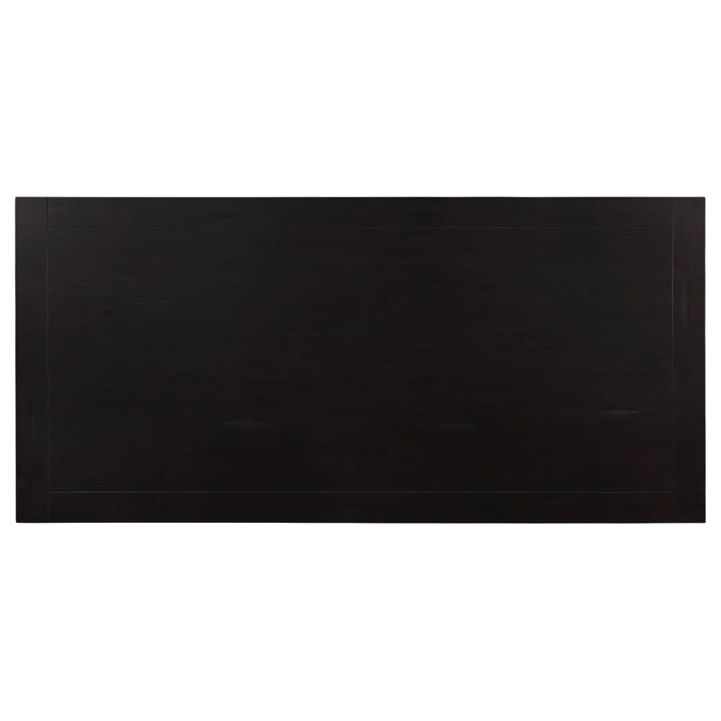 Villeneuve - Rectangular Double Pedestal Dining Table - Rustic
