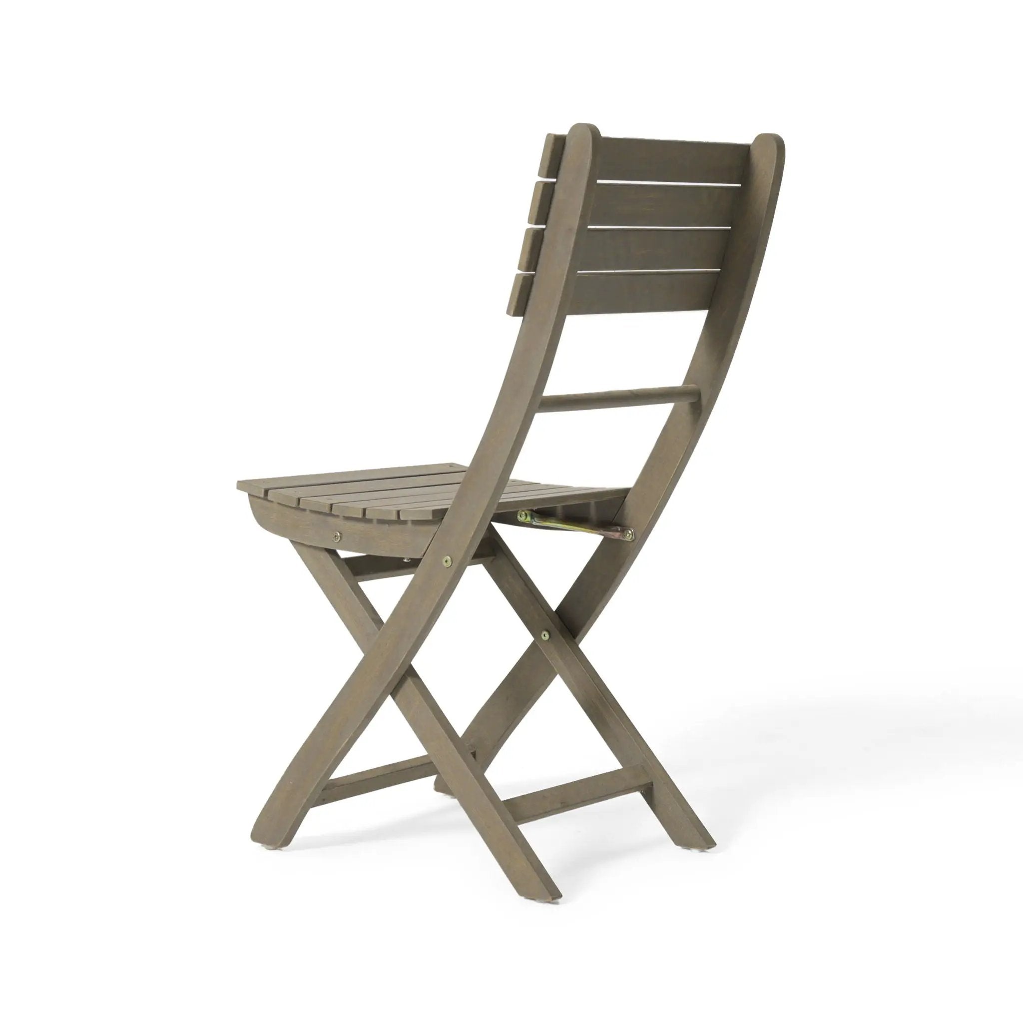 Positano - 4 Piece Foldable Chair Set in Gray by HouseOfZazla