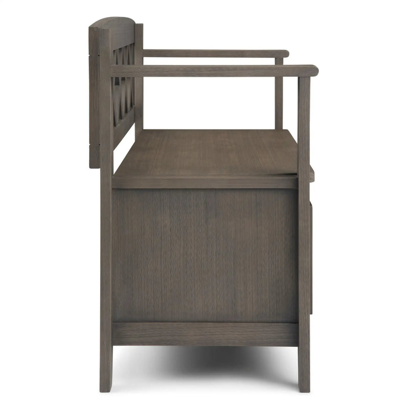 Amherst - Handcrafted Entryway Storage Bench by HouseOfZazla