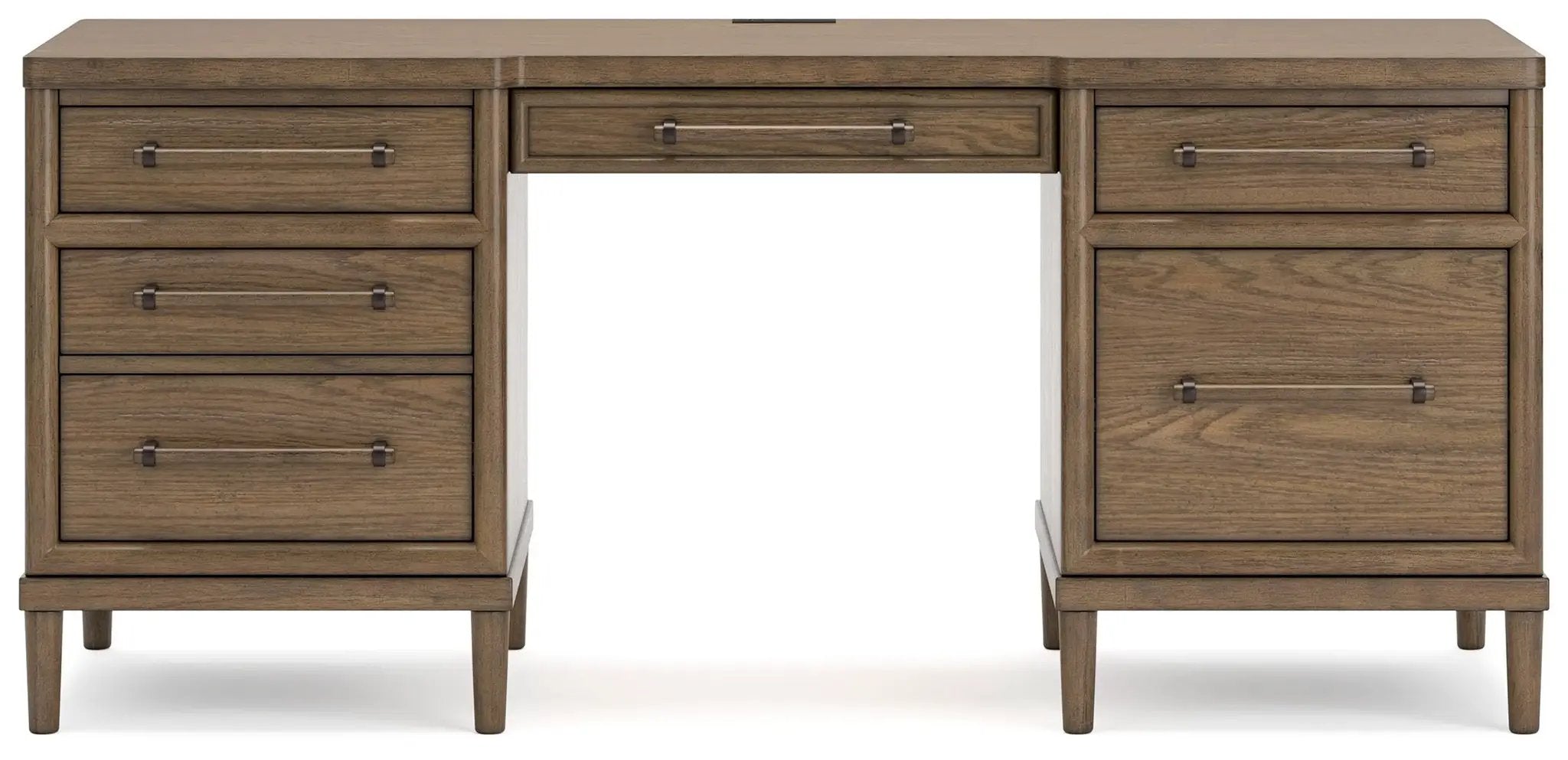 Roanhowe - Home Office Desk - Brown by Unique Piece Furniture