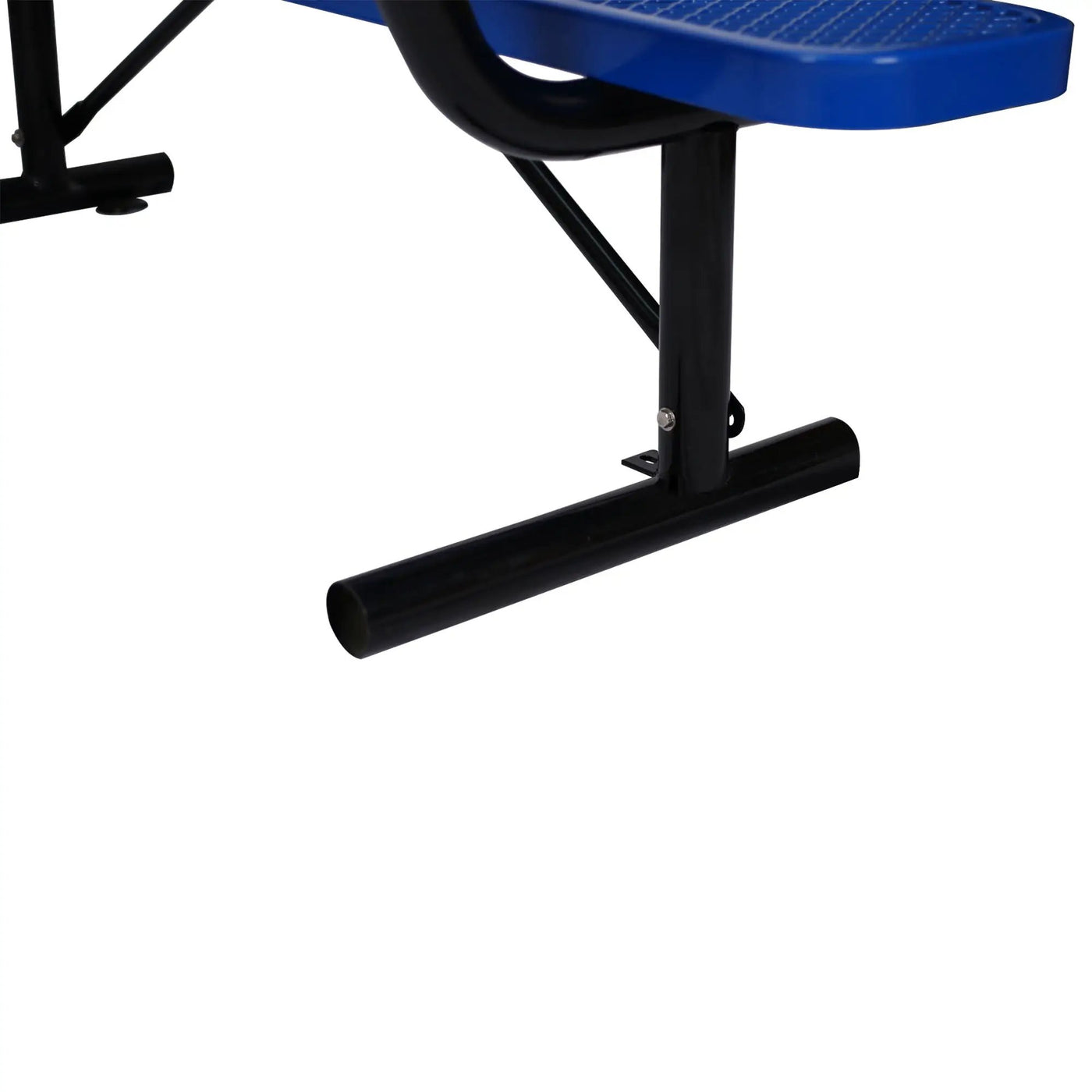 6' Outdoor Steel Bench With Backrest by Unique Piece Furniture