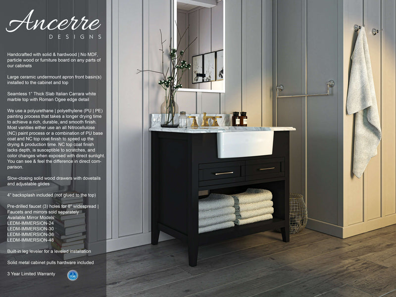 Hayley 36" Bath Vanity Set by Ancerre Designs