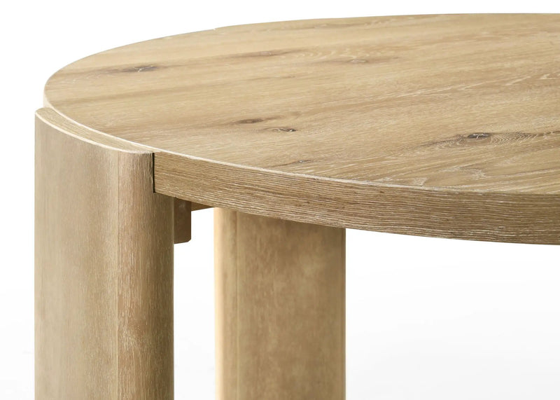 Bowen - Round Dining Table - Oak Finish by Unique Piece Furniture