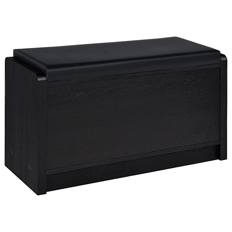 Arrington Storage Bench Black by Unique Piece Furniture