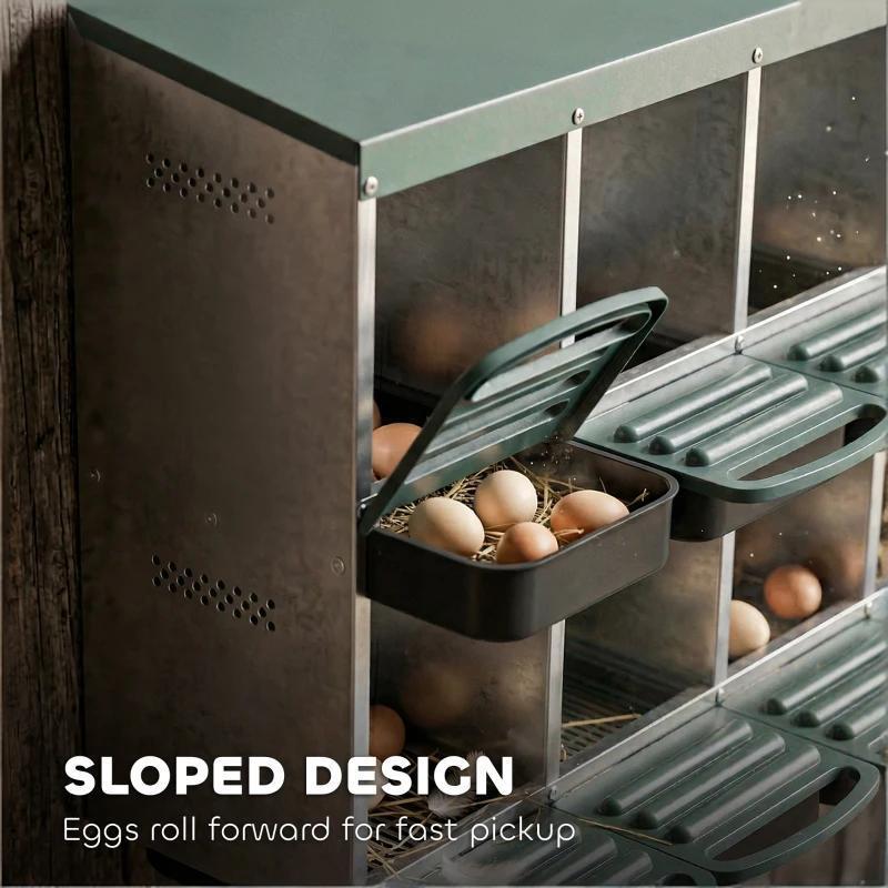 Egg Laying Boxes, Metal Nesting Boxes, Chicken Nesting Boxes by HouseOfZazla