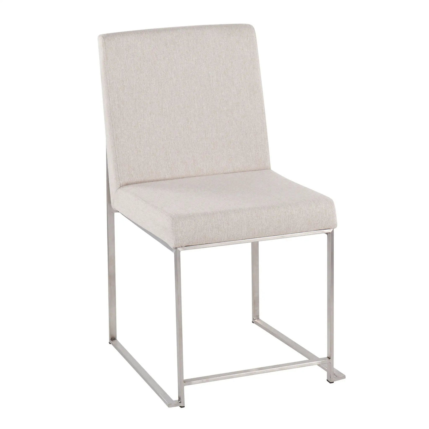 Fuji - Contemporary High Back Dining Chair, Modern Elegance (Set of 2) by HouseOfZazla