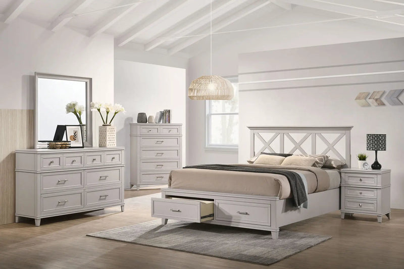 X Ample Storage Bed by Unique Piece Furniture