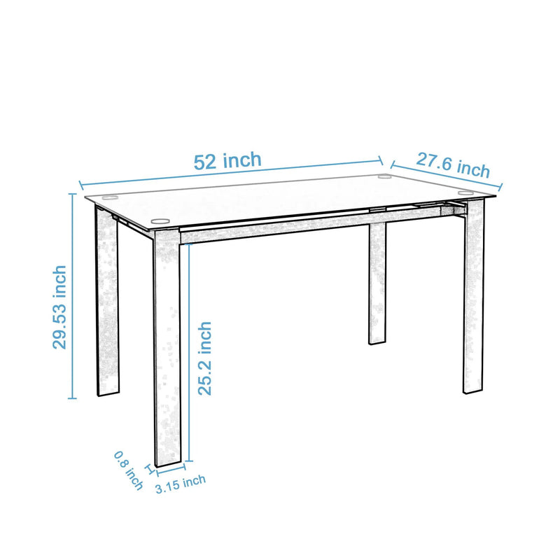 Multifunction Dining Table for Dining and Living Room by HouseOfZazla