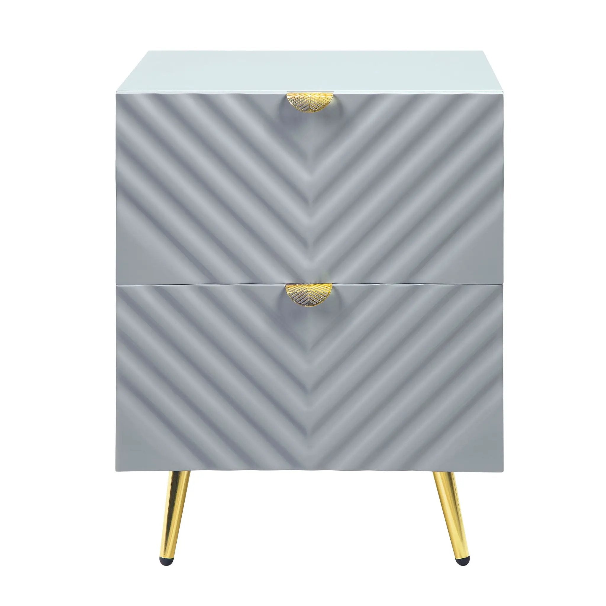 Gaines - High Gloss Nightstand by Unique Piece Furniture