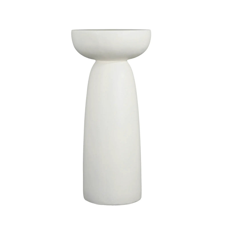 Magnesium Oxide Plant Stand - White by HouseOfZazla