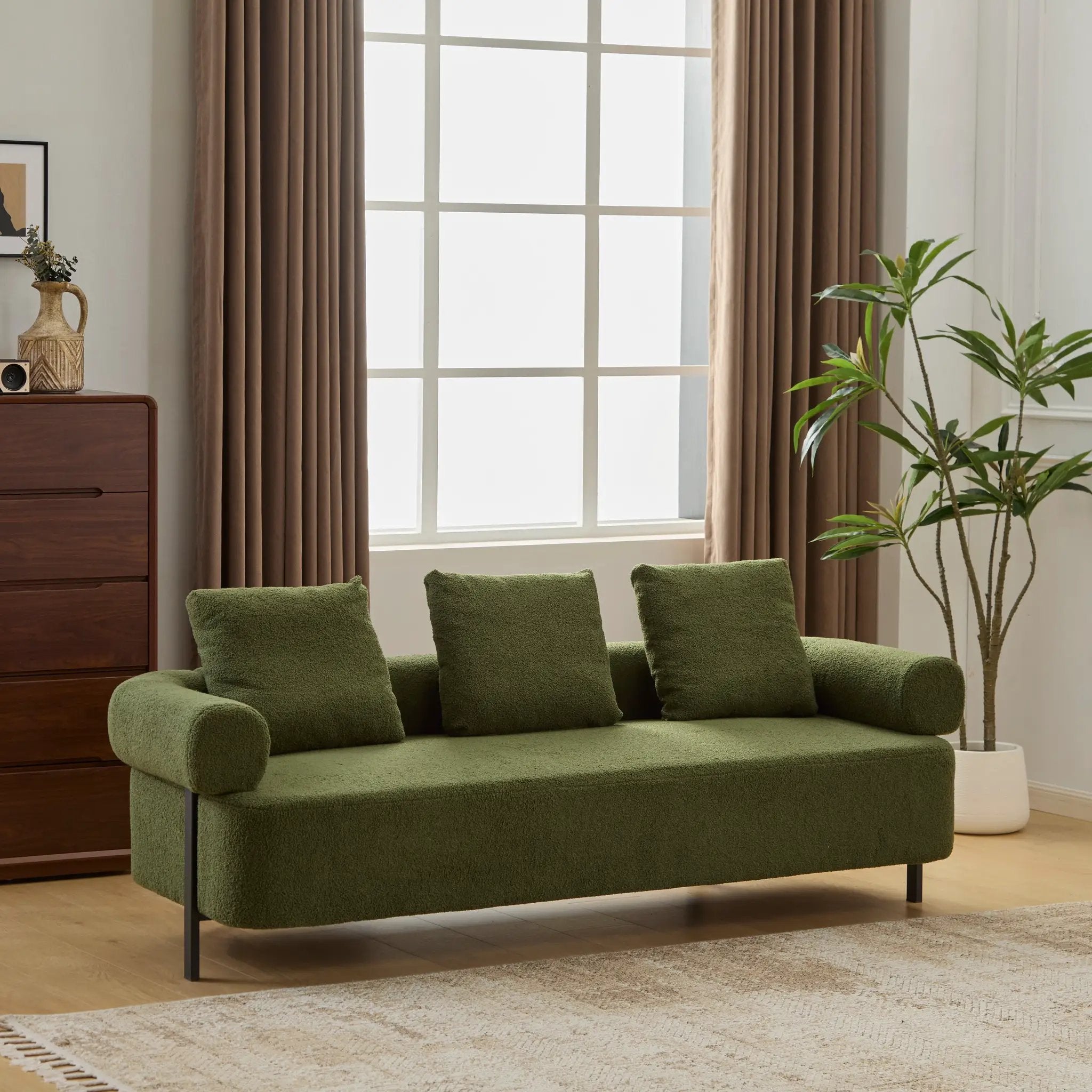 78" Modern 3-Seater Sofa by HouseOfZazla