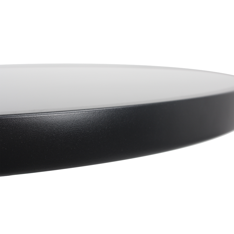 Tempered Glass Side Table 24" Round by HouseOfZazla