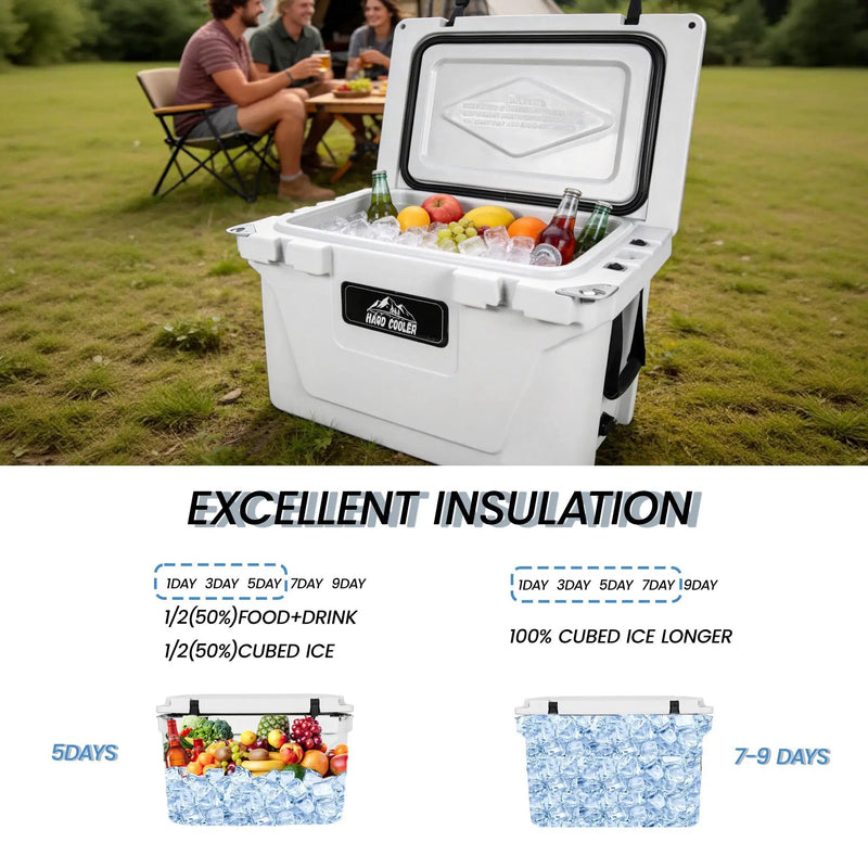 65QT Portable Insulated Cooler Box by HouseOfZazla