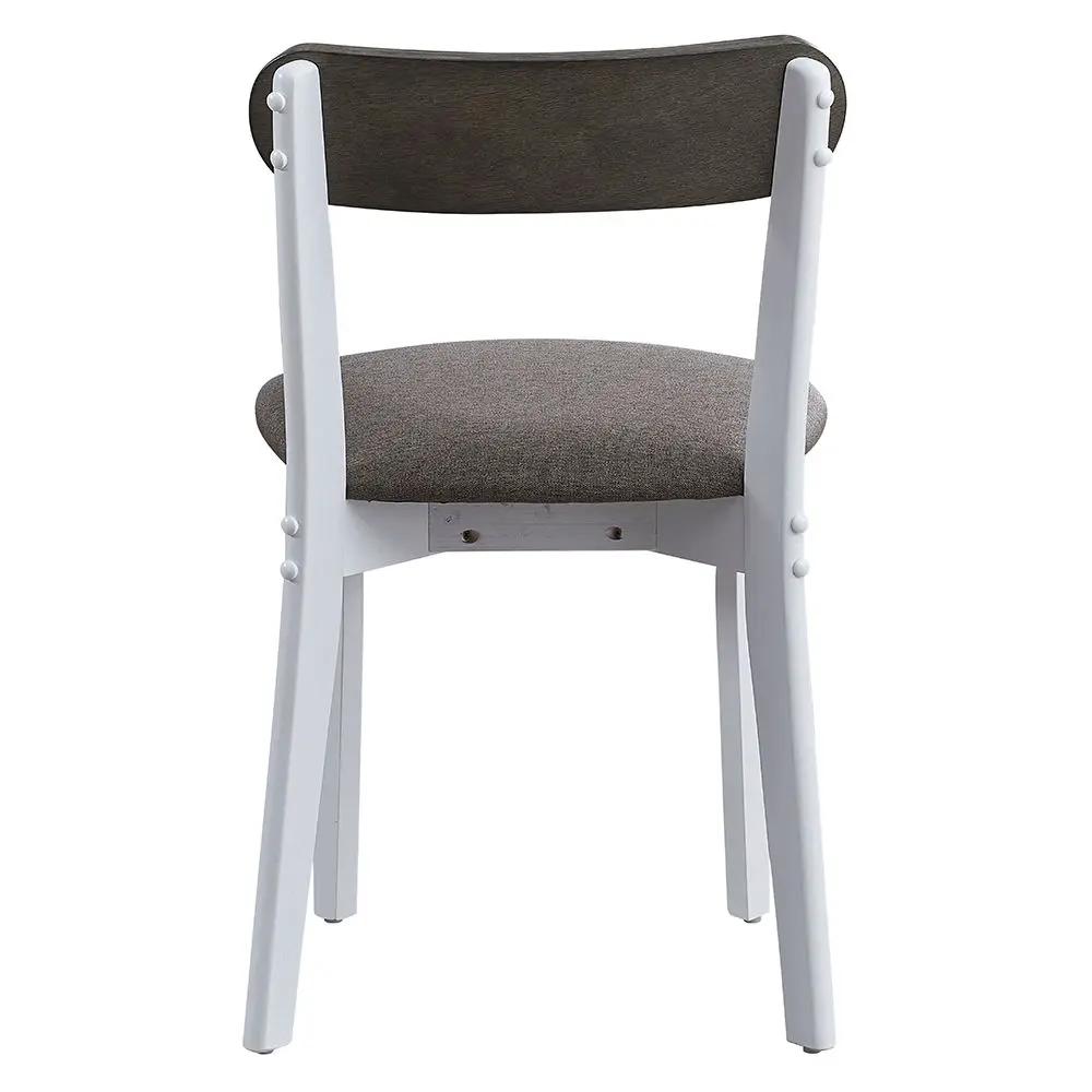 Fidelity - 5 Piece Dining Set - White & Gray by Unique Piece Furniture