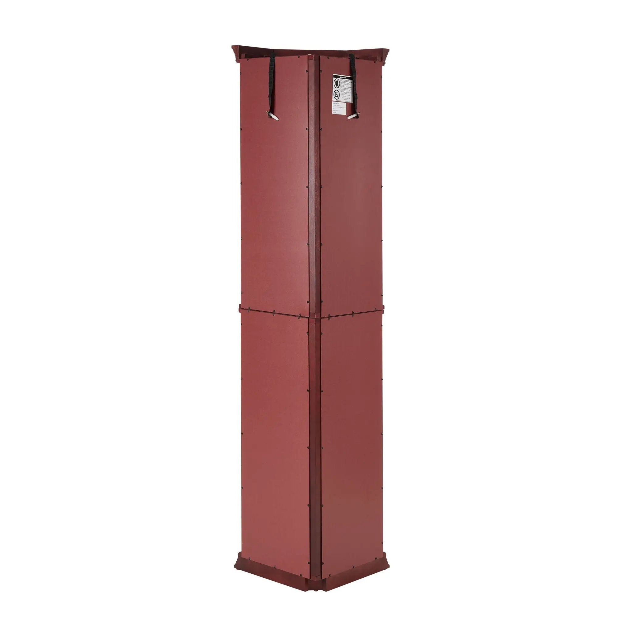 Corner Curio Cabinet With Lights, Adjustable Tempered Glass Shelves, Mirrored Back, Display Cabinet (E26 Light Bulb Not Included) by Unique Piece Furniture