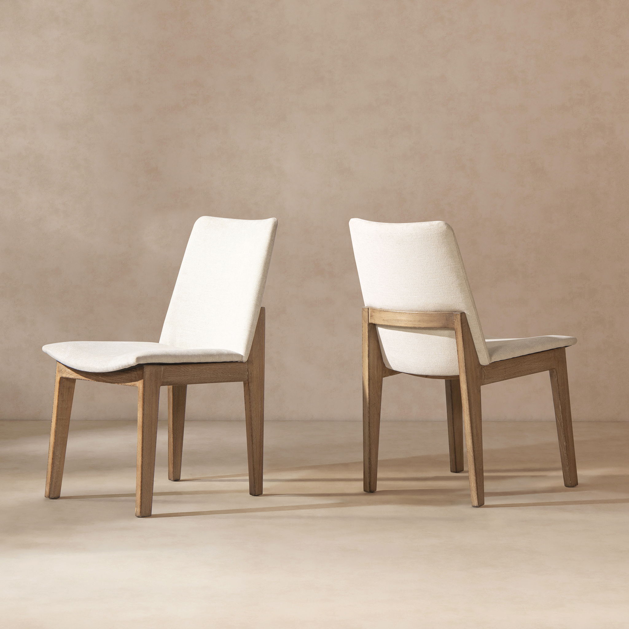 Auden - Dining Chair (Set of 2) - Light Beige by HouseOfZazla