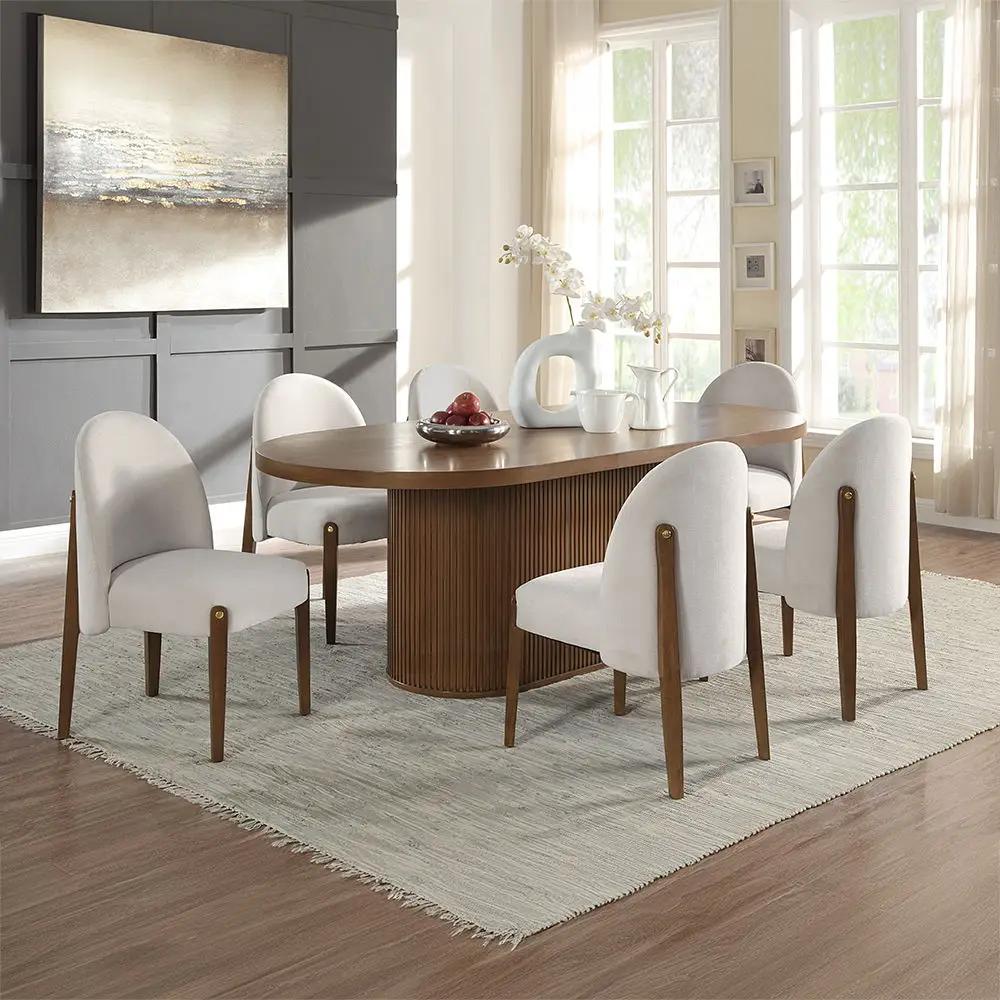 Gamarya - Dining Table - Dark Oak by Unique Piece Furniture