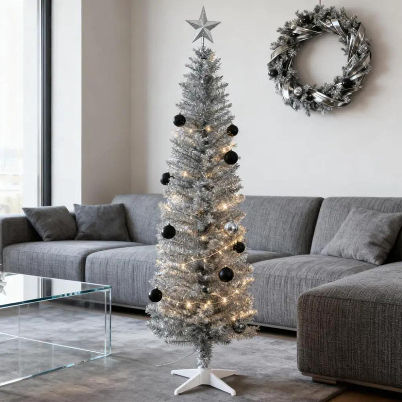 Slim Xmas Tree - Artificial Pencil Christmas Tree by HouseOfZazla