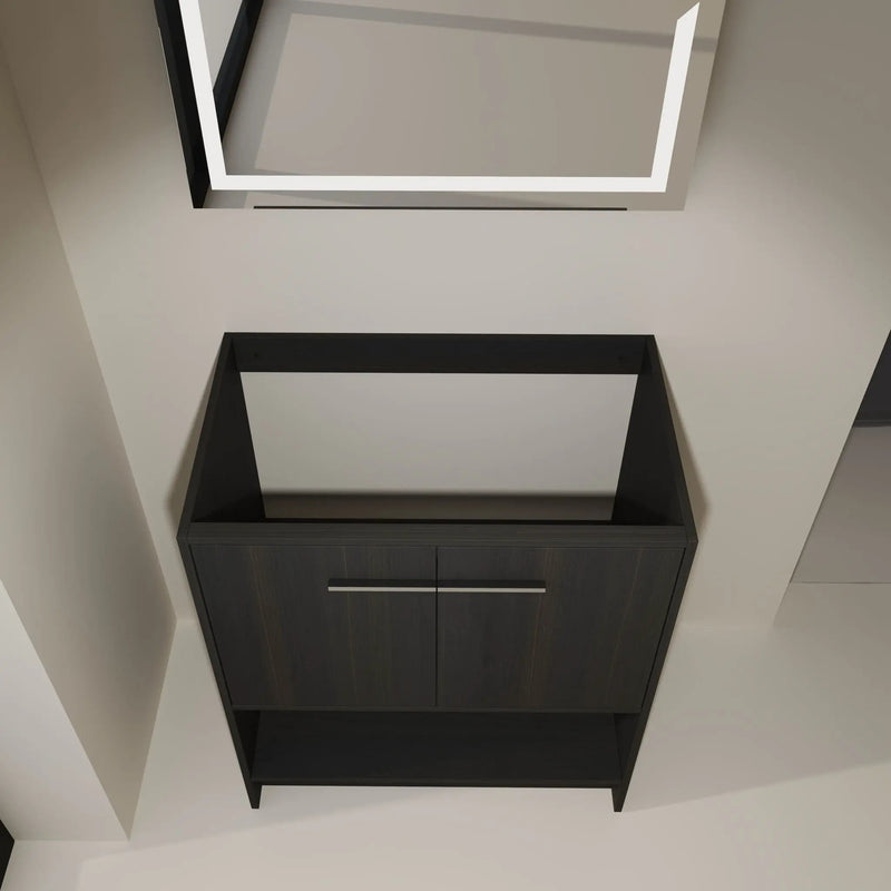 Modern Freestanding Bathroom Vanity With 2 Doors by Unique Piece Furniture
