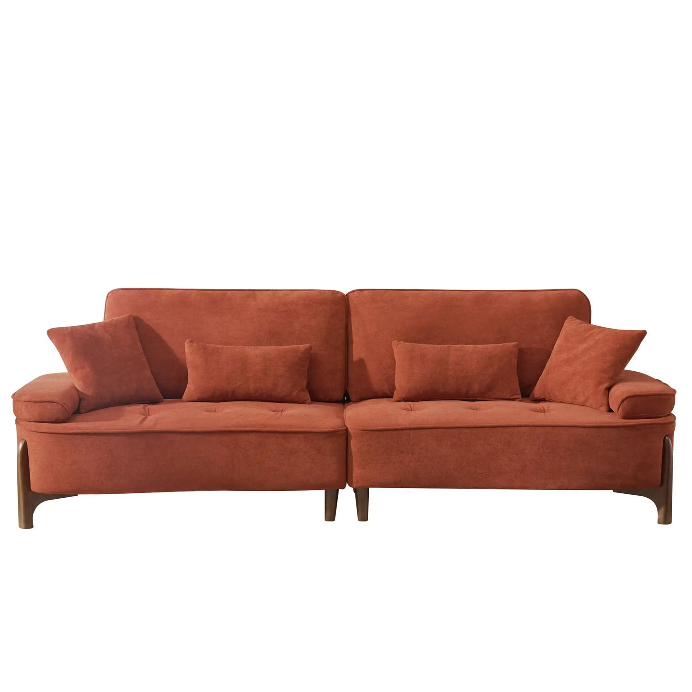 Comfortable Deep Seated Sofa With Pillows by Unique Piece Furniture