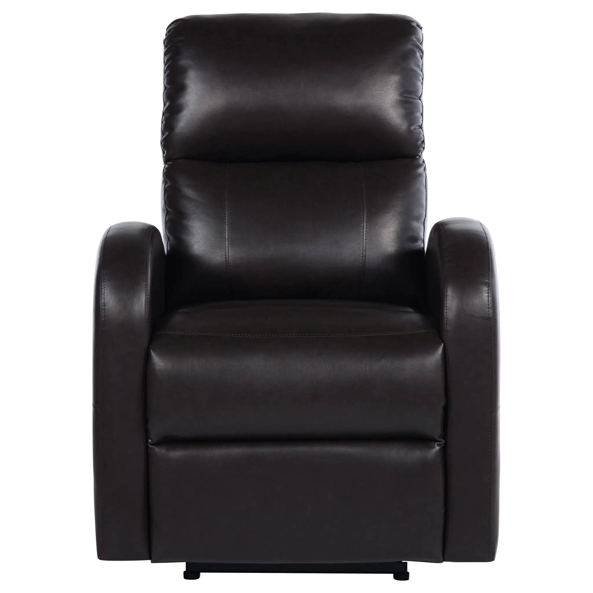 Grant Upholstered Power Recliner Chair Brown by Unique Piece Furniture