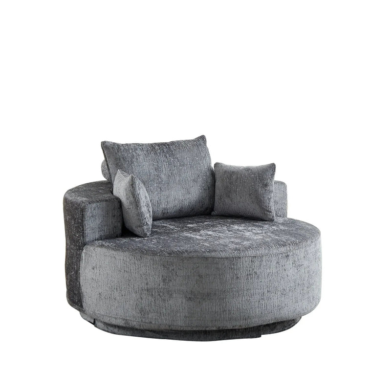 Swivel Chair With Rotating Base For Living Room by HouseOfZazla