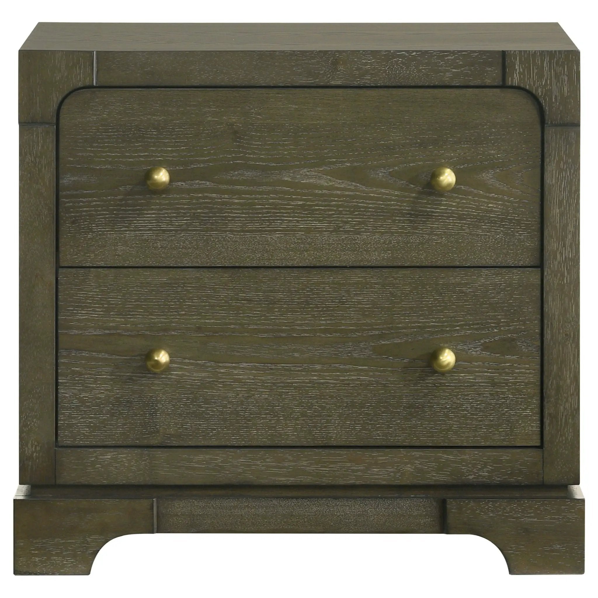Sundance - 2 Drawer Nightstand - Dark Brown