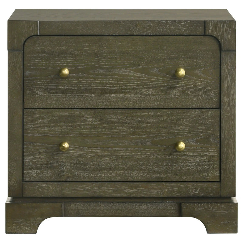 Sundance - 2 Drawer Nightstand - Dark Brown