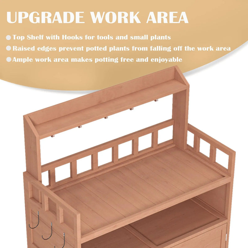 Potting Bench Outdoor Gardening Table by HouseOfZazla