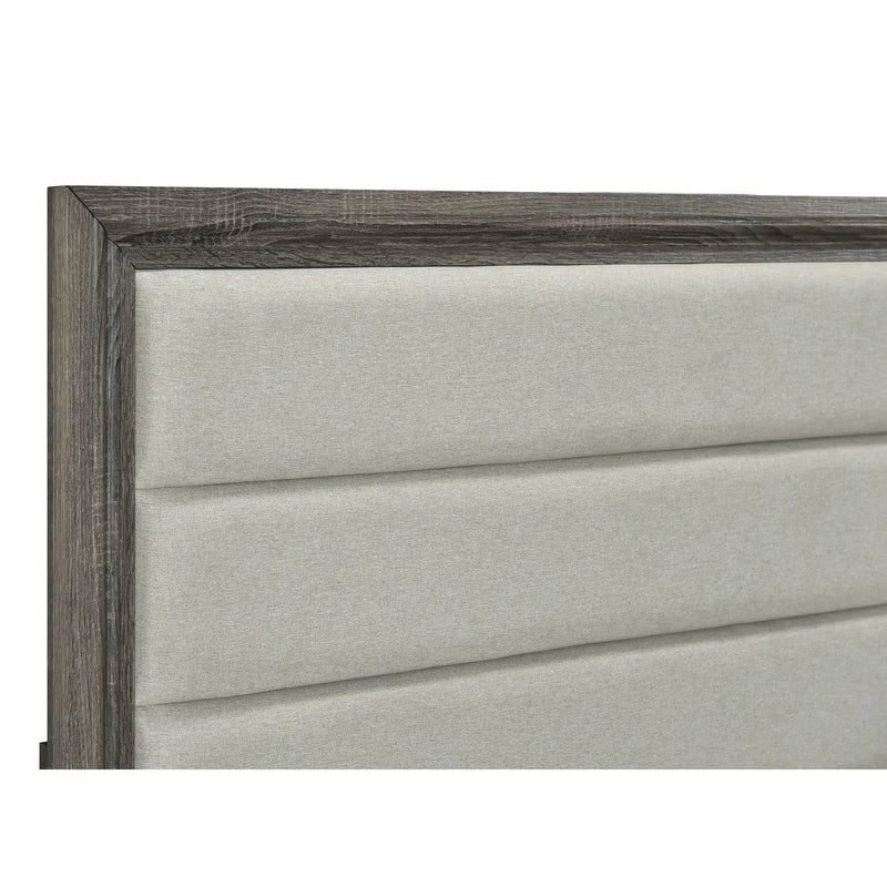 Funston - Queen Bed With Headboard - Brown Oak