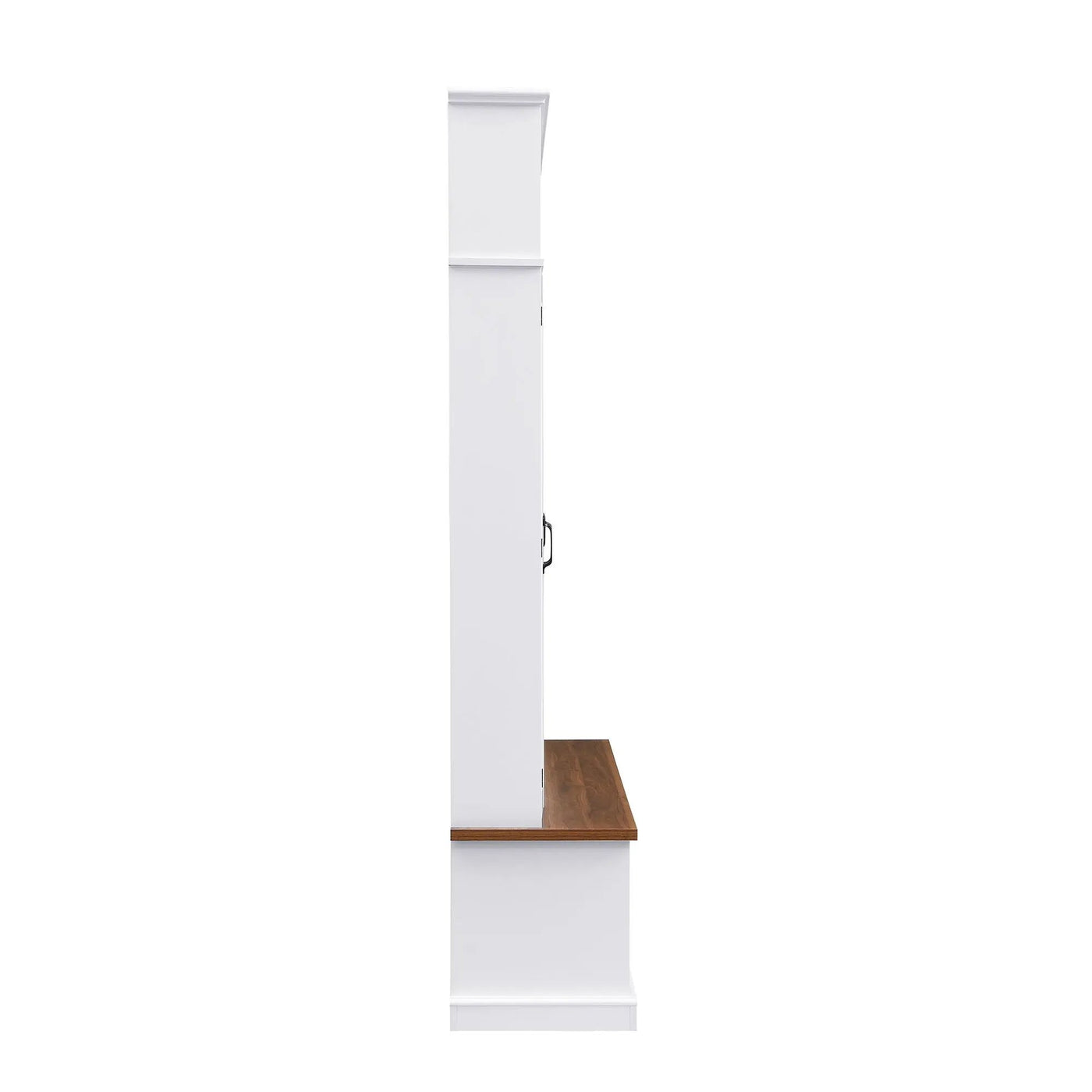 Entryway Hall Tree With Bench, 3 Top Cubbies & Bottom Storage Space by HouseOfZazla