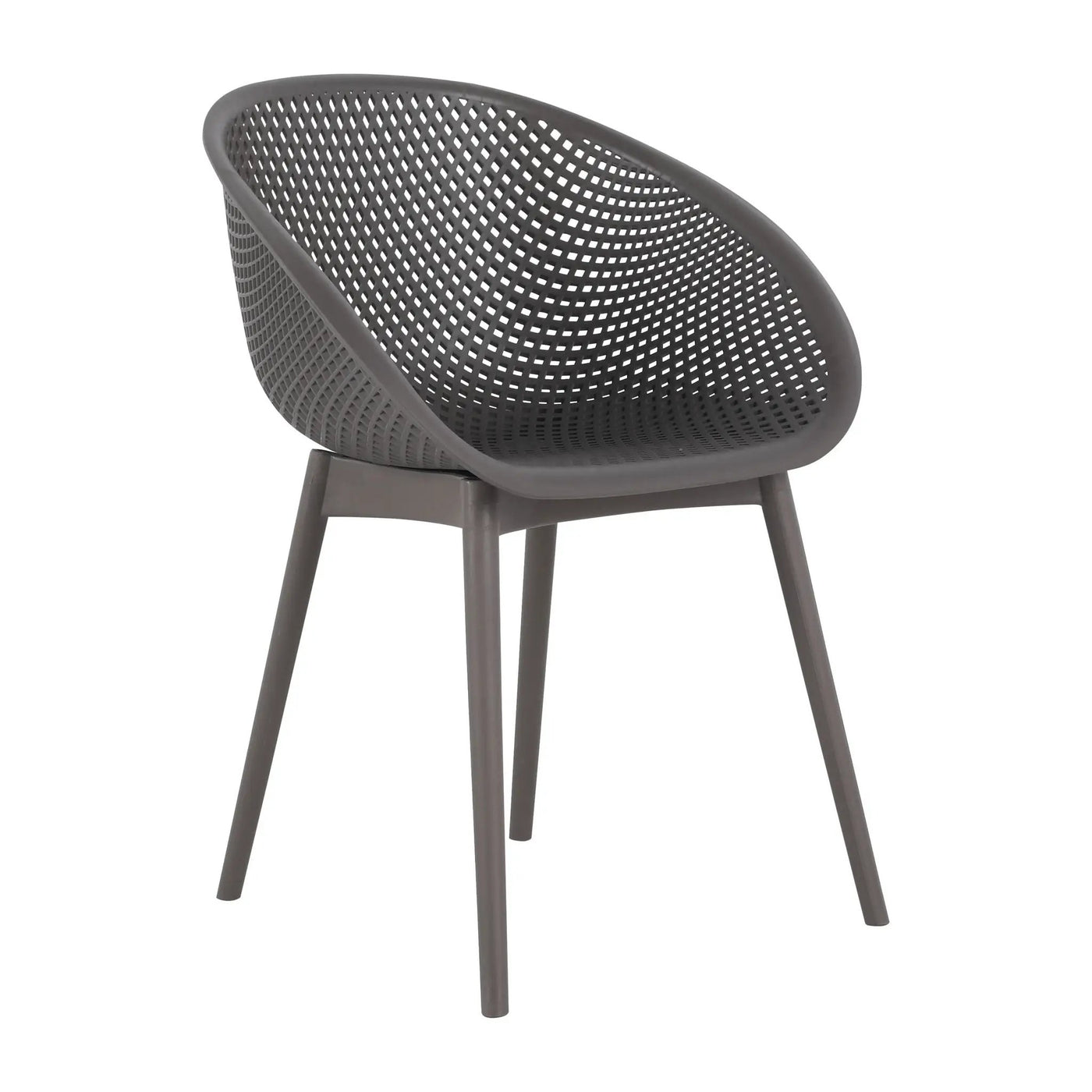 2 Piece Durable Single Chair With Hollow Out Design by HouseOfZazla