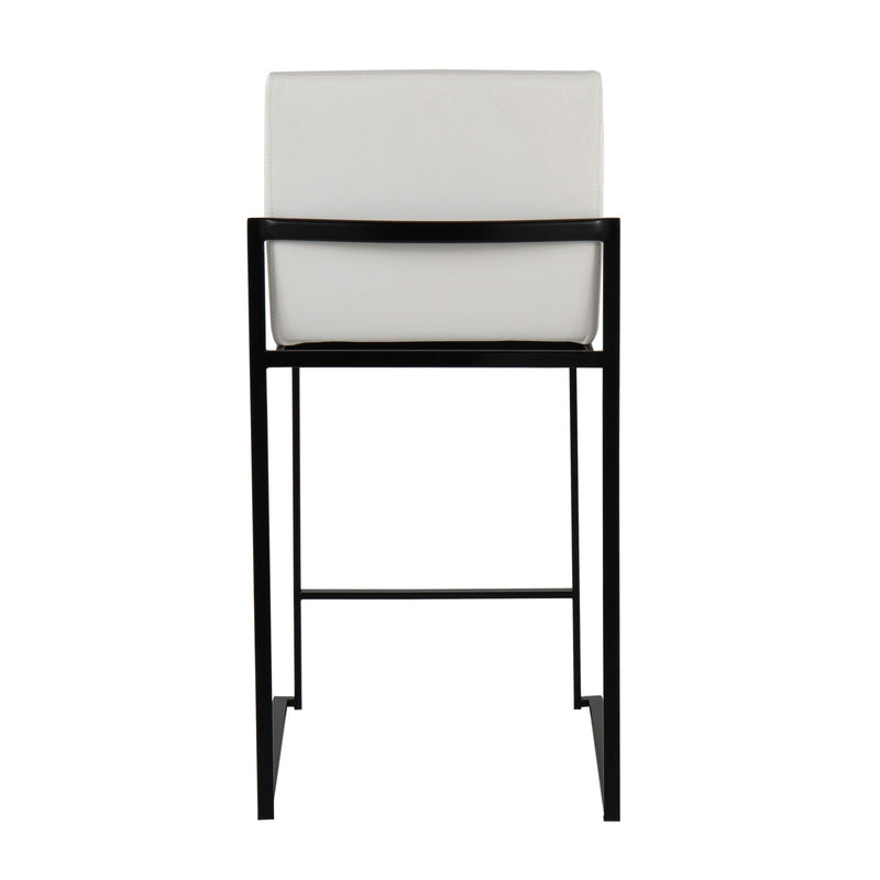 Fuji - Contemporary Modern Elegance, High Back Counter Stool by HouseOfZazla