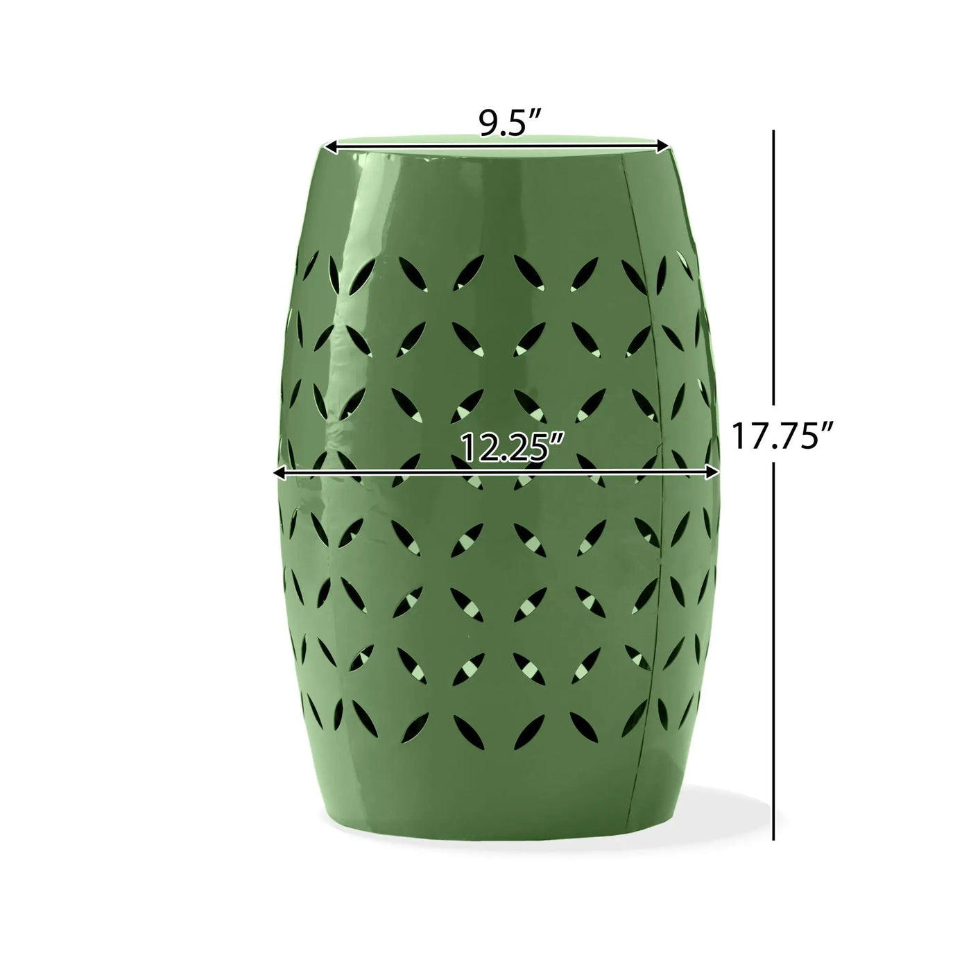 Outdoor Side Table With Barrel Shape by HouseOfZazla