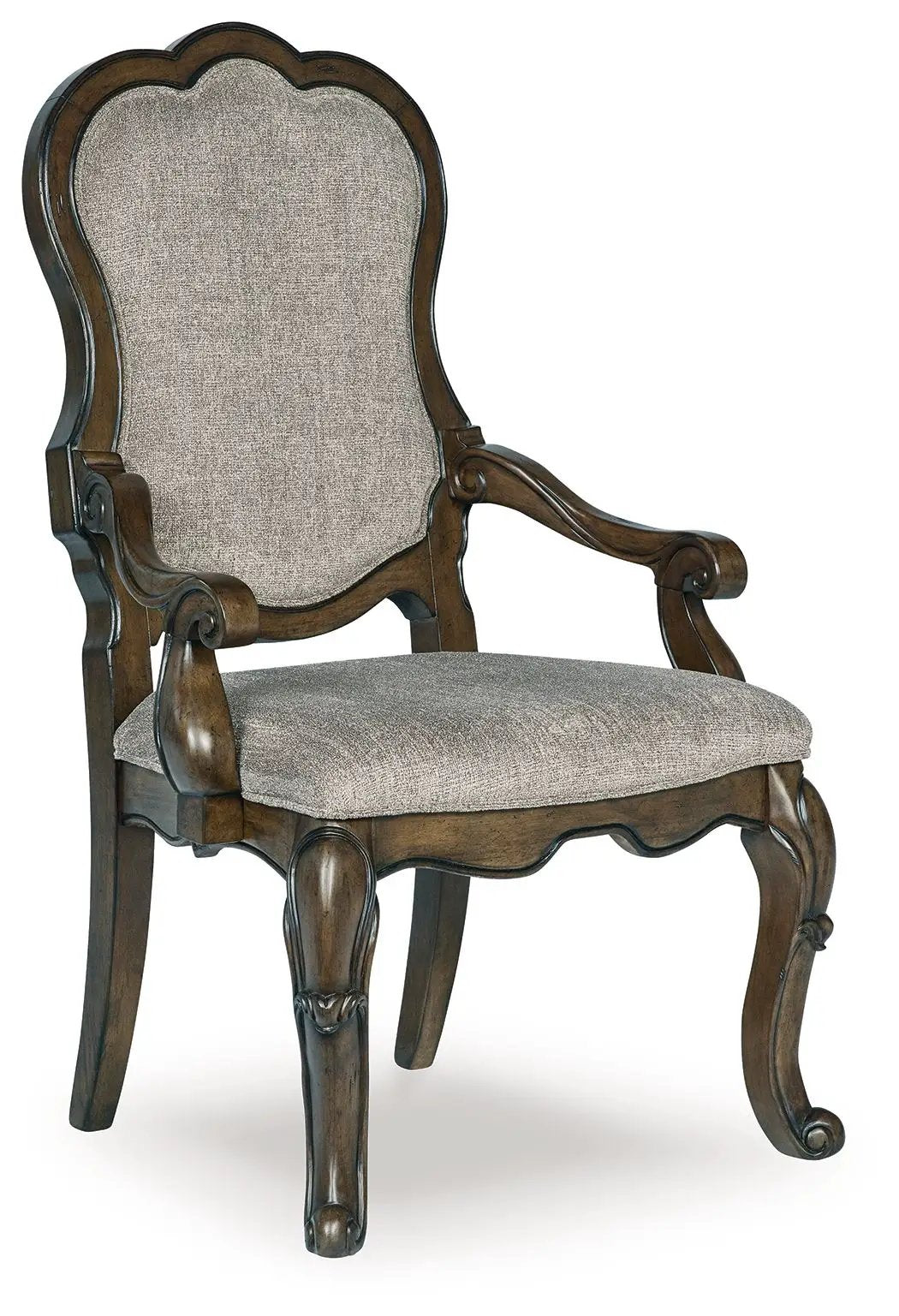 Maylee - 11 Pc. - Dining Extension Table, 4 Side Chairs, 2 Arm Chairs, Storage Bench, Buffet And Hutch - Dark Brown by Unique Piece Furniture