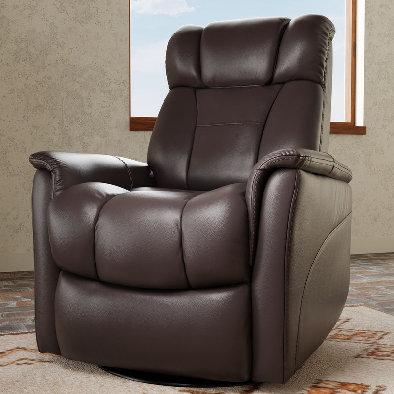 Bentley - Swivel Glider Recliner With Manual Adjustable Headrest & Footrest