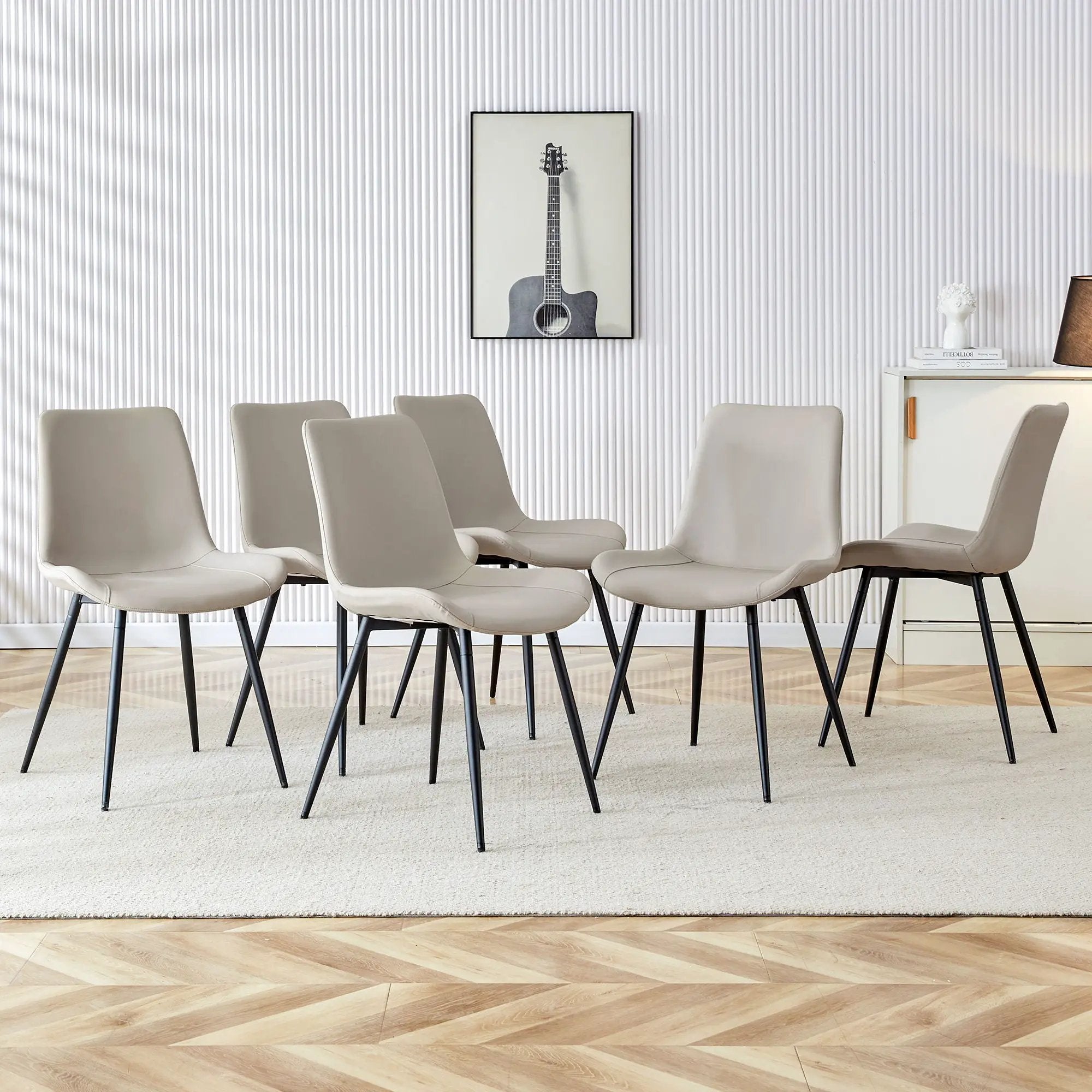 Modern Medieval Style Restaurant Cushioned Chairs With Suede Backrests by Unique Piece Furniture