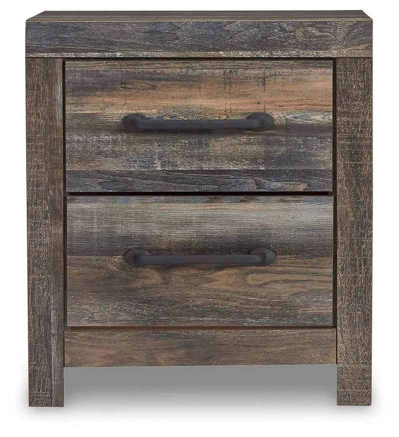 Drystan - Two Drawer Night Stand - Brown / Beige by Unique Piece Furniture