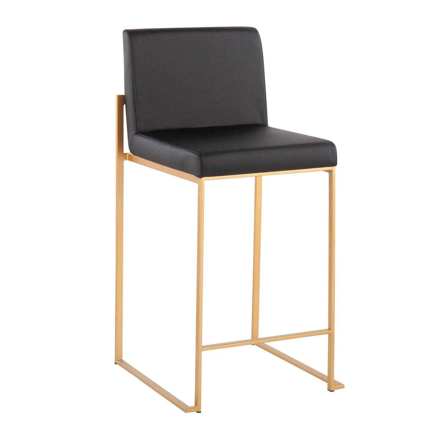 Fuji - Contemporary High Back Stylish Counter Stool by HouseOfZazla