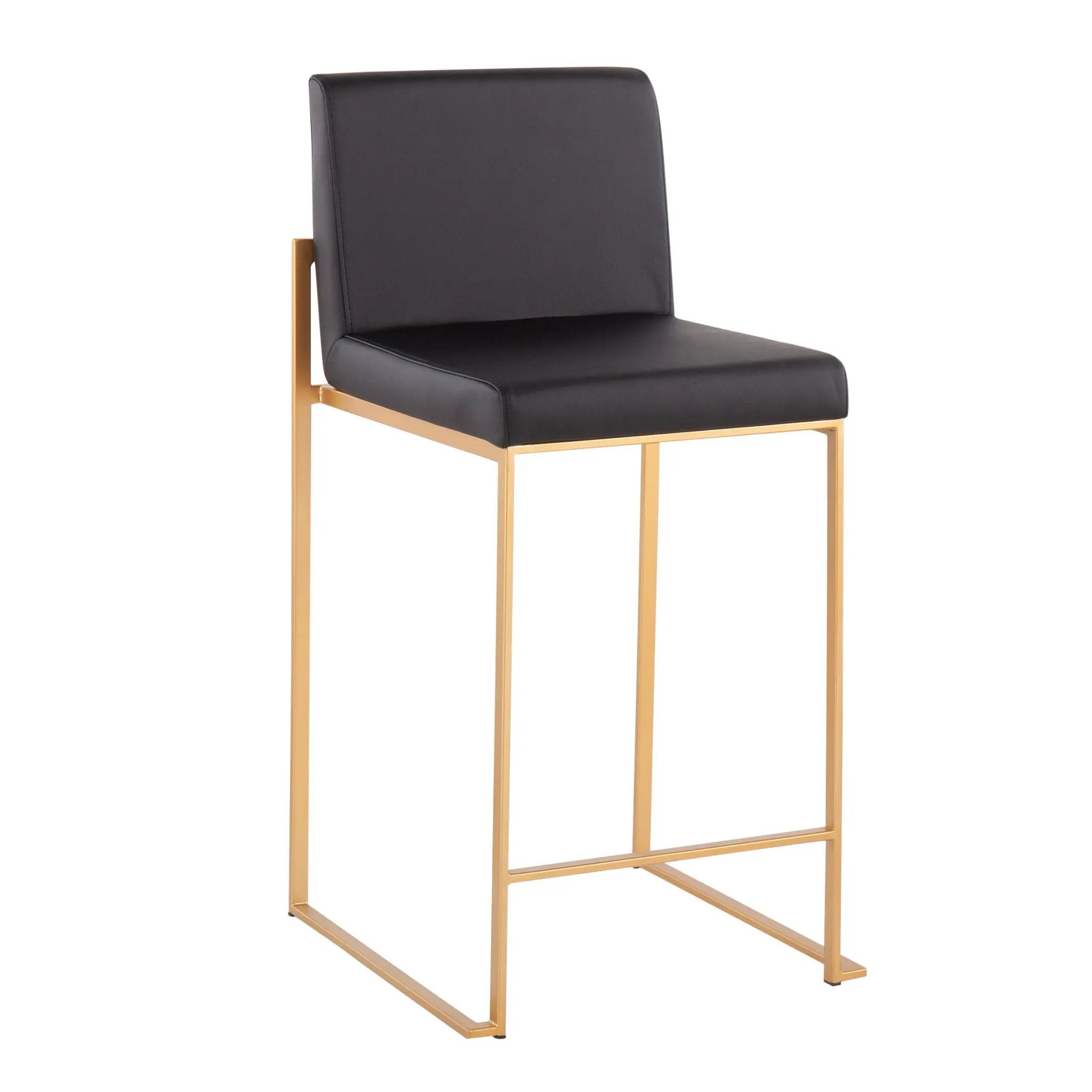 Fuji - Contemporary High Back Stylish Counter Stool by HouseOfZazla