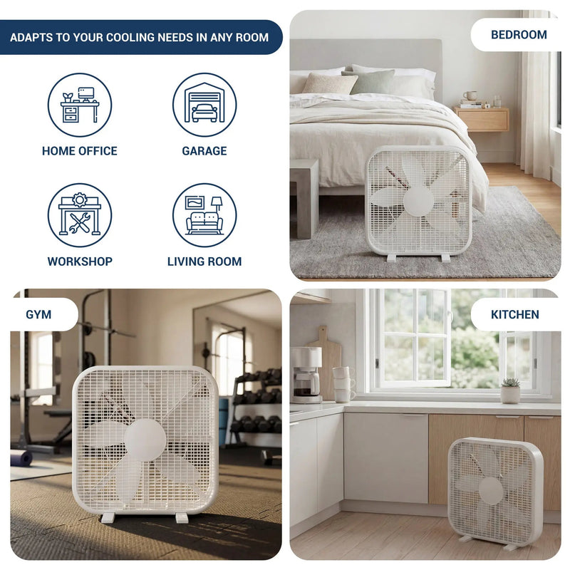 20 Inch Box Fan by HouseOfZazla