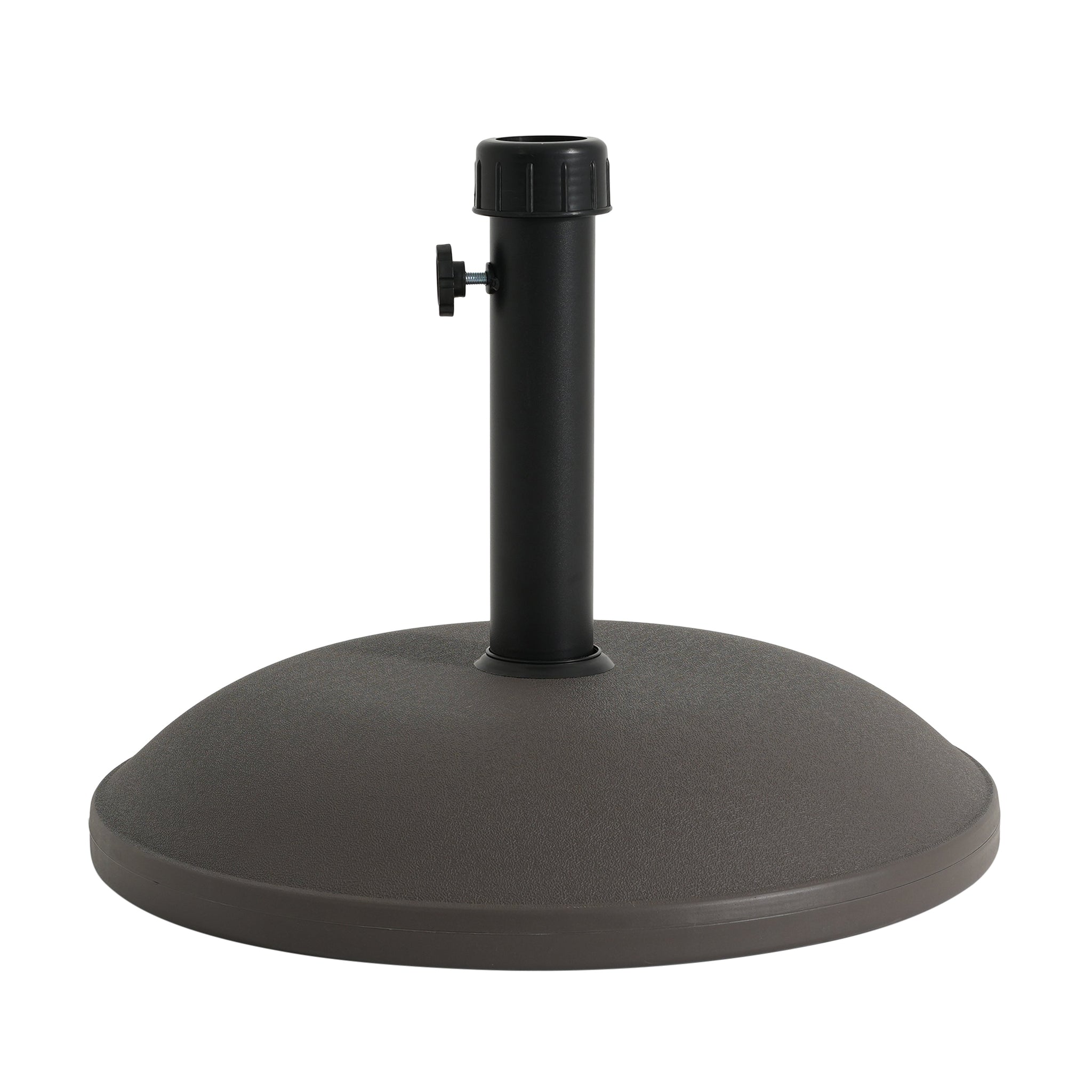 Ander Outdoor 68-Pound Round Umbrella Base - Brown by HouseOfZazla