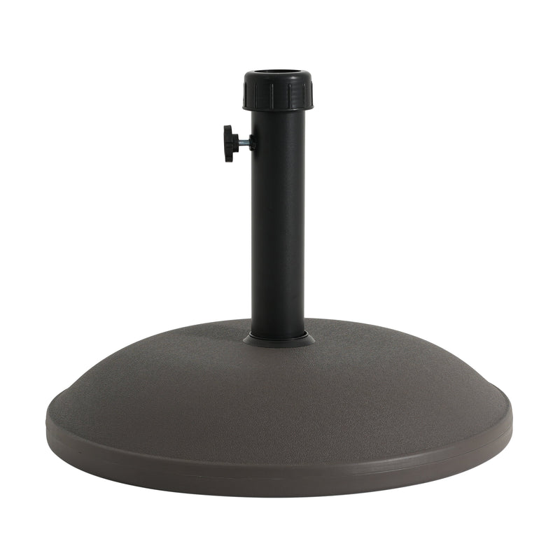 Ander Outdoor 68-Pound Round Umbrella Base - Brown by HouseOfZazla
