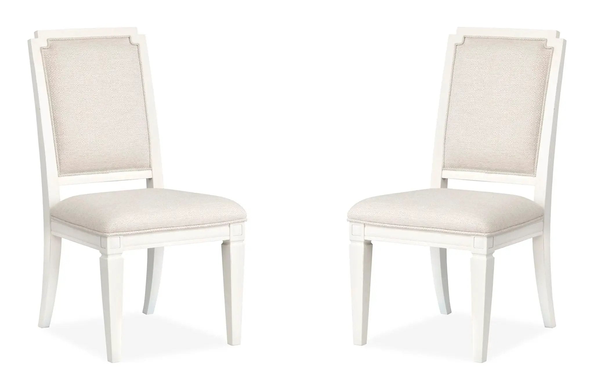 Willowbrook - Upholstered Side Chair (Set of 2) - Egg Shell White by Unique Piece Furniture