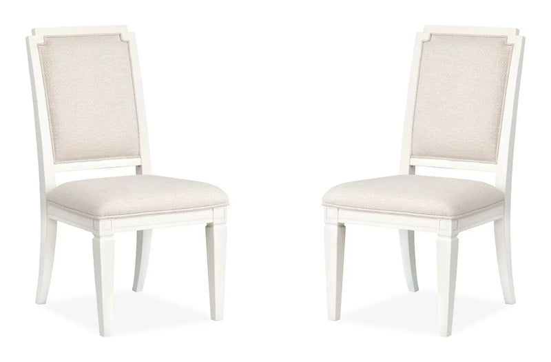 Willowbrook - Upholstered Side Chair (Set of 2) - Egg Shell White by Unique Piece Furniture