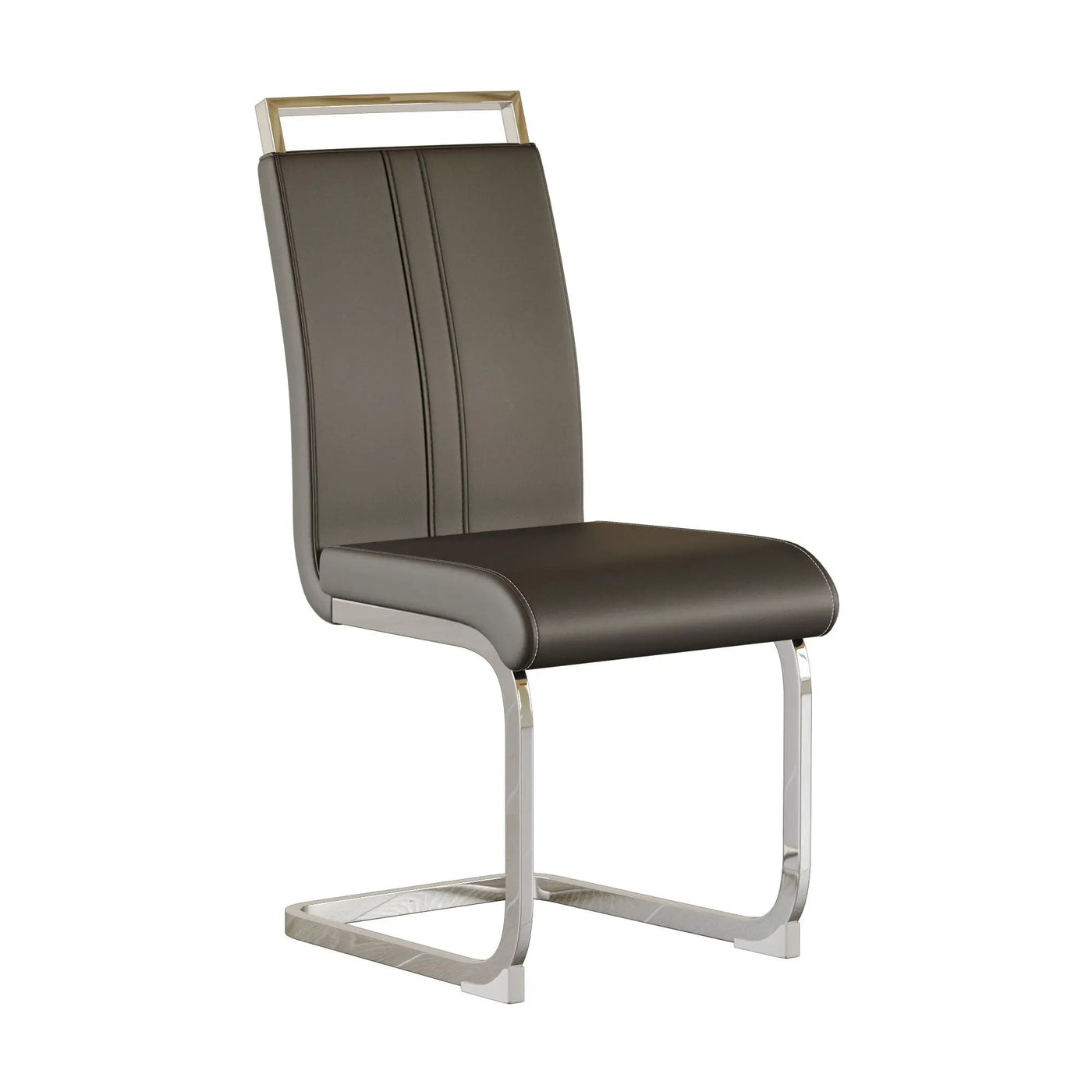 Modern Dining Chairs With Padded Seat, High Back by Unique Piece Furniture